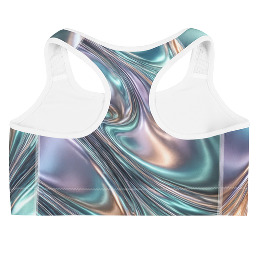 Cosmic Flow Sports Bra - Strength in Motion