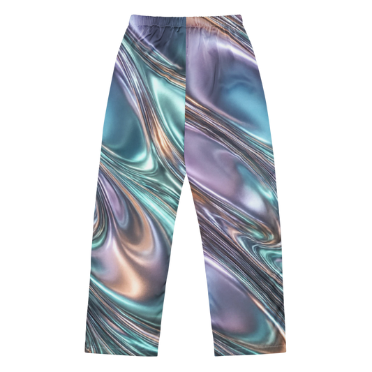 Cosmic Flow Women’s Satin Pajama Pants