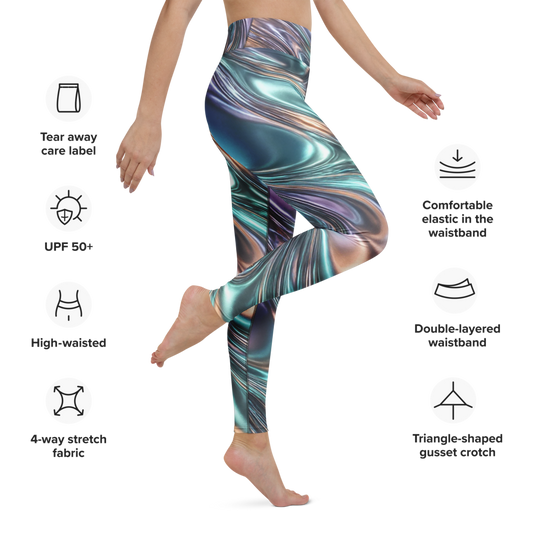 Cosmic Flow Yoga Leggings - For Everyday Harmony