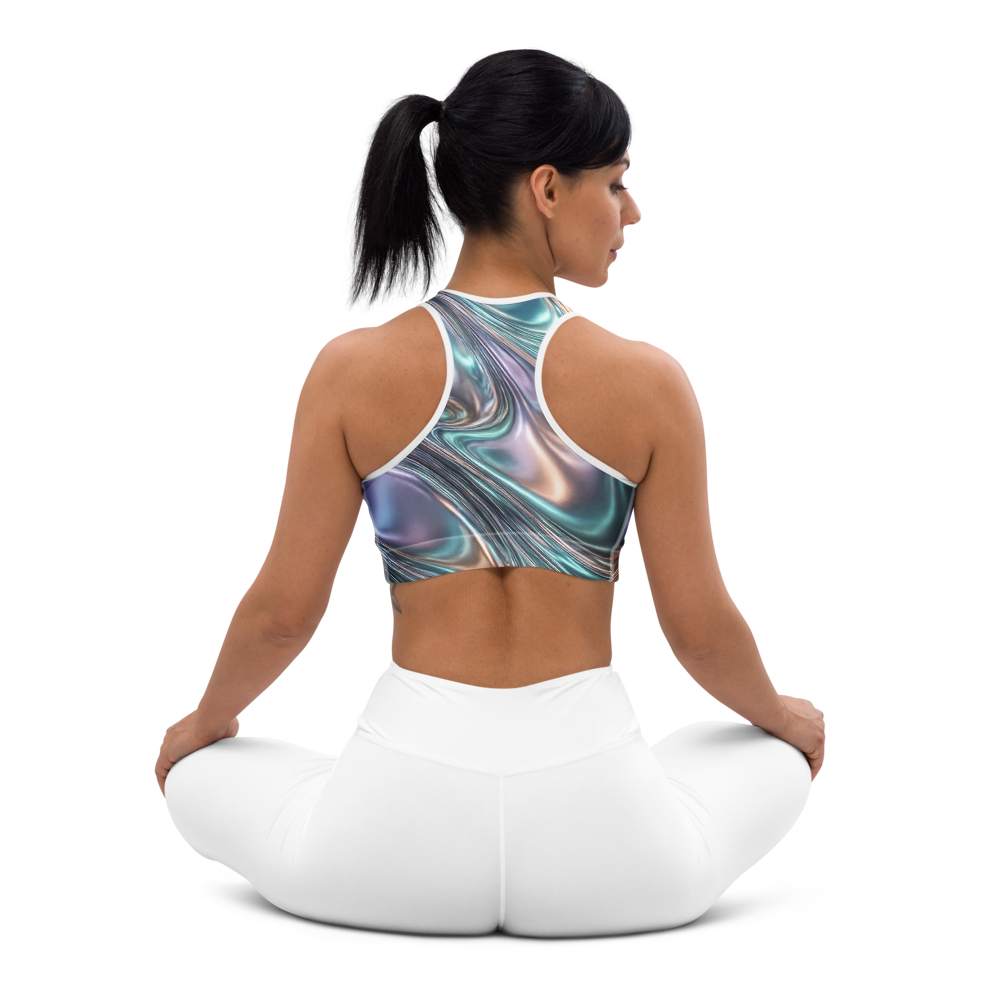 Cosmic Flow Sports Bra - Strength in Motion