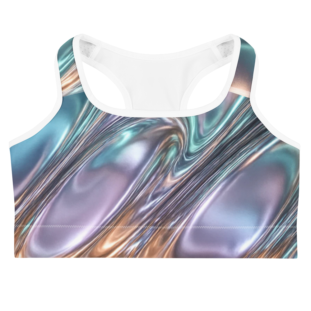 Cosmic Flow Sports Bra - Strength in Motion