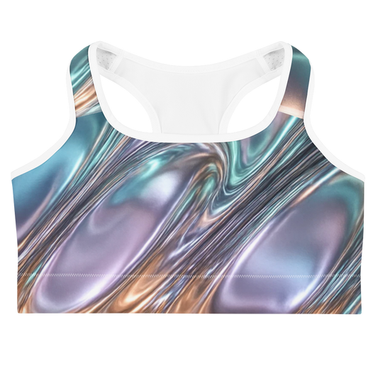 Cosmic Flow Sports Bra - Strength in Motion