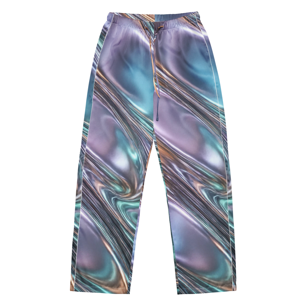 Cosmic Flow Women’s Satin Pajama Pants
