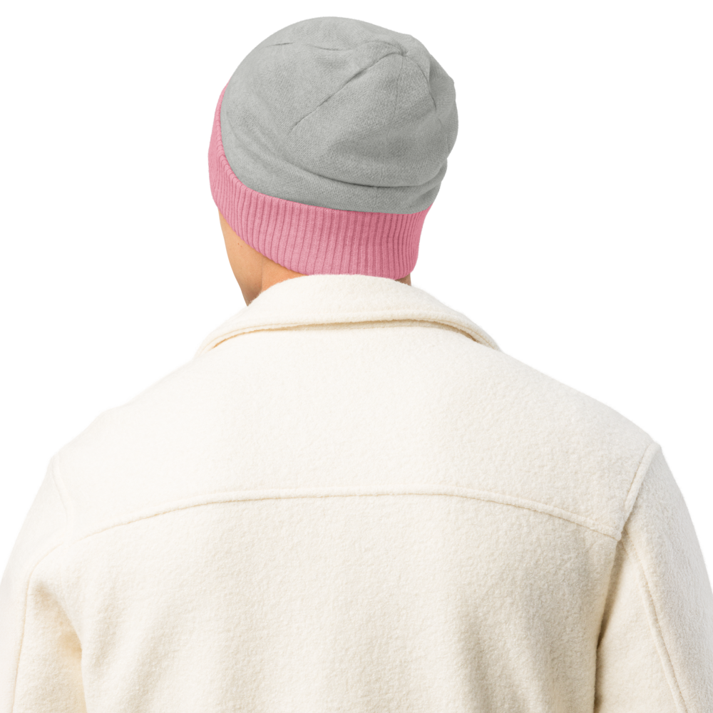 Lotus Bloom Knitted Beanie - Soft Mindful Accessory by I Am Shiva Official