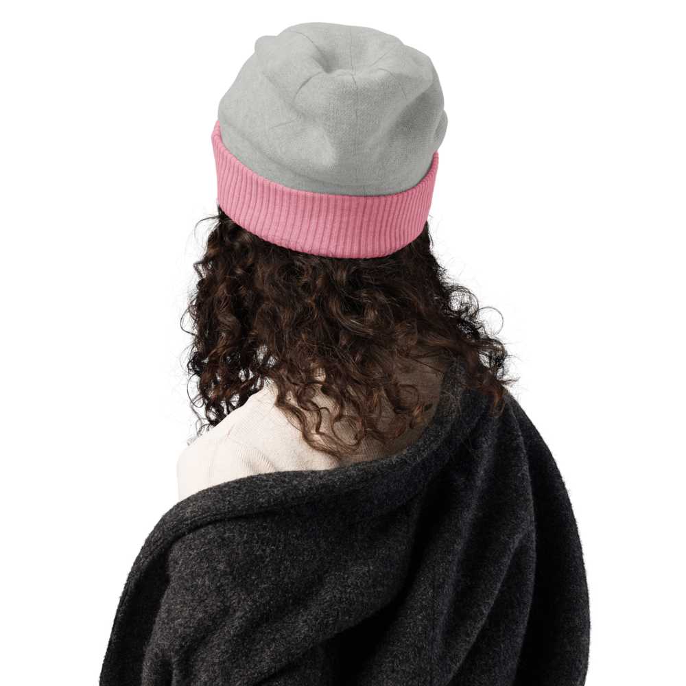 Lotus Bloom Knitted Beanie - Soft Mindful Accessory by I Am Shiva Official