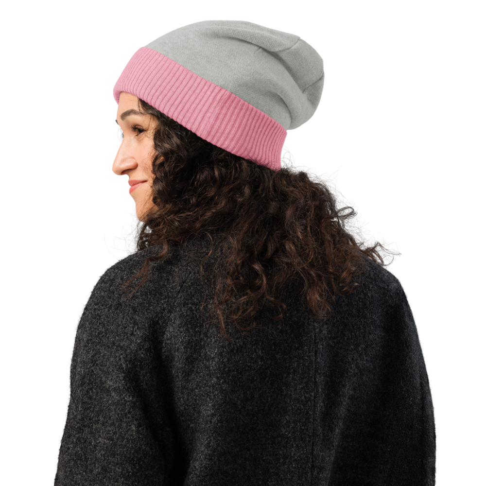 Lotus Bloom Knitted Beanie - Soft Mindful Accessory by I Am Shiva Official
